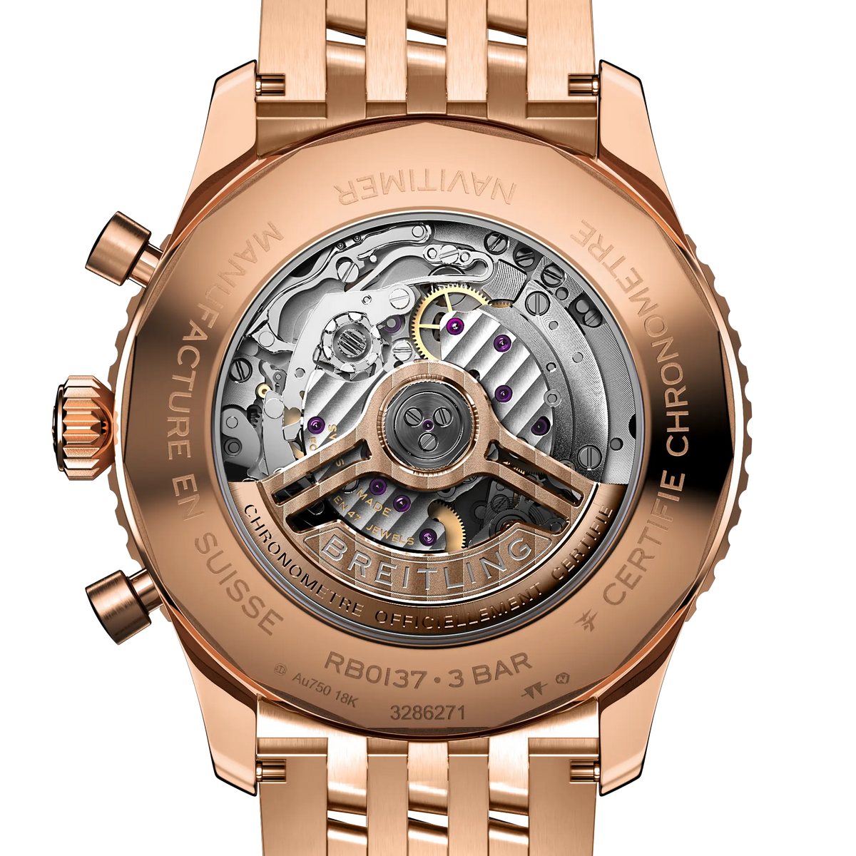 [SIMCHA-TOP500:BREITLING:RB0137241G1R1:04] Breitling Navitimer B01 Chronograph 46 – RB0137241G1R1 official image