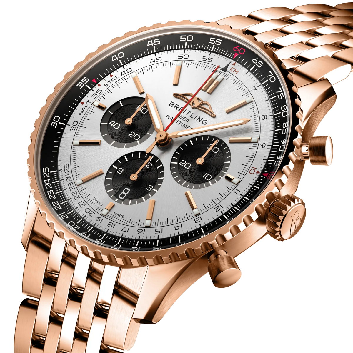 [SIMCHA-TOP500:BREITLING:RB0137241G1R1:02] Breitling Navitimer B01 Chronograph 46 – RB0137241G1R1 official image