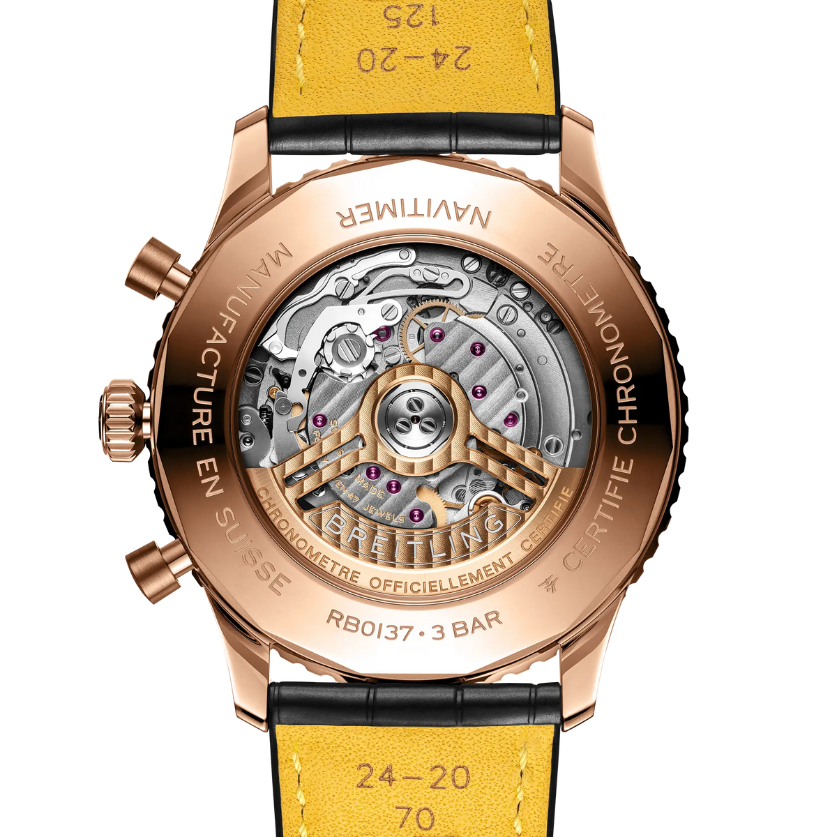 [SIMCHA-TOP500:BREITLING:RB0137241L1P1:04] Breitling Navitimer B01 Chronograph 46 – RB0137241L1P1 official image