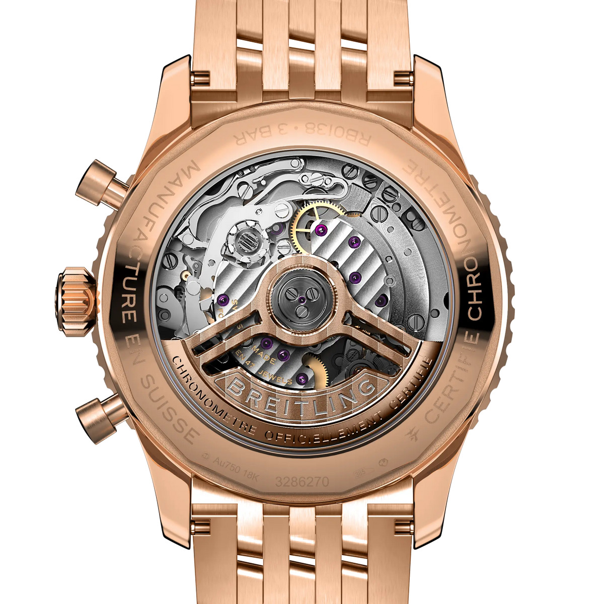 [SIMCHA-TOP500:BREITLING:RB0138211B1R1:04] Breitling Navitimer B01 Chronograph 43 – RB0138211B1R1 official image