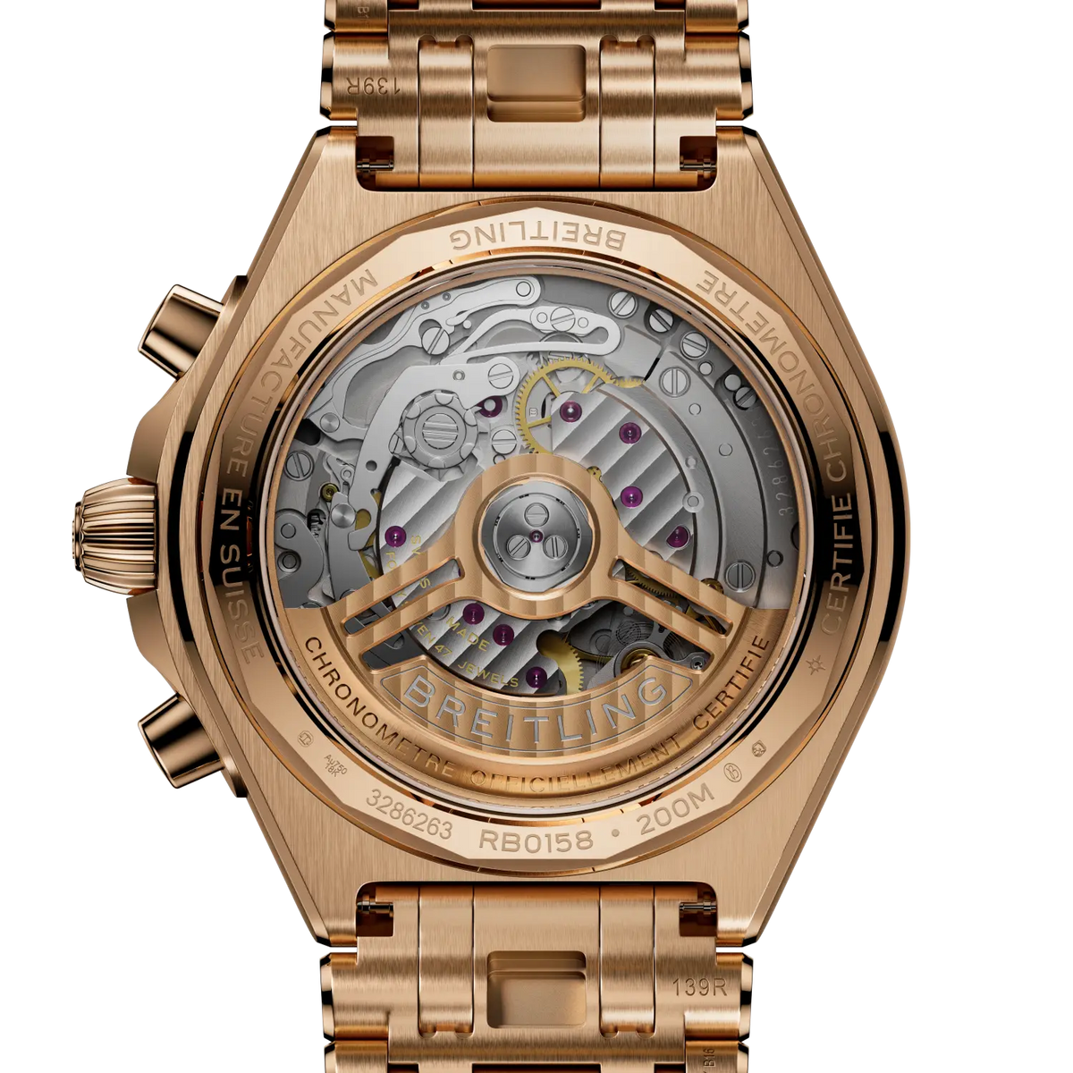 [SIMCHA-TOP500:BREITLING:RB0158101Q1R1:04] Breitling Chronomat B01 Chronograph 42 – RB0158101Q1R1 official image