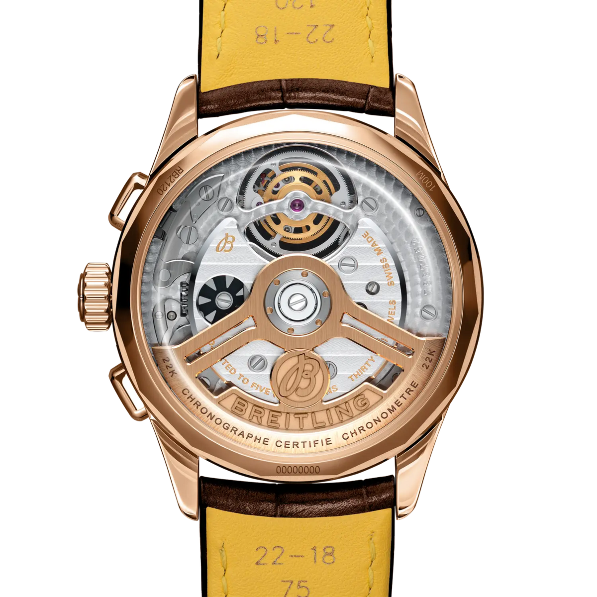 [SIMCHA-TOP500:BREITLING:RB2120211G1P1:03] Premier B21 Chronograph Tourbillon 42 Léon Breitling – RB2120211G1P1 official image