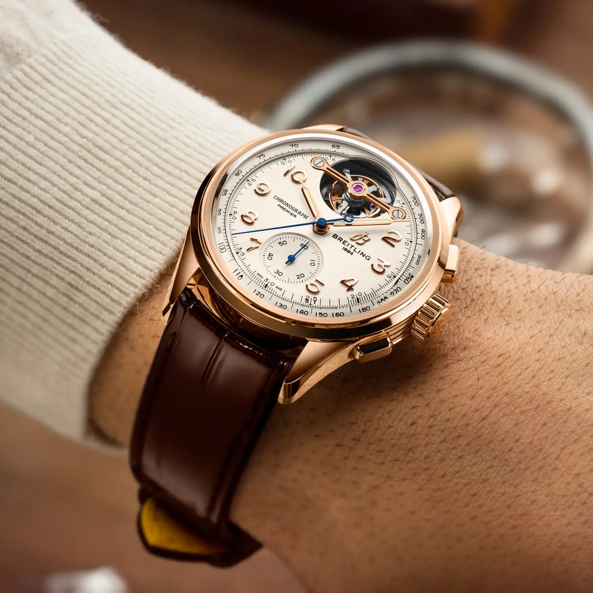 [SIMCHA-TOP500:BREITLING:RB2120211G1P1:04] Premier B21 Chronograph Tourbillon 42 Léon Breitling – RB2120211G1P1 official image