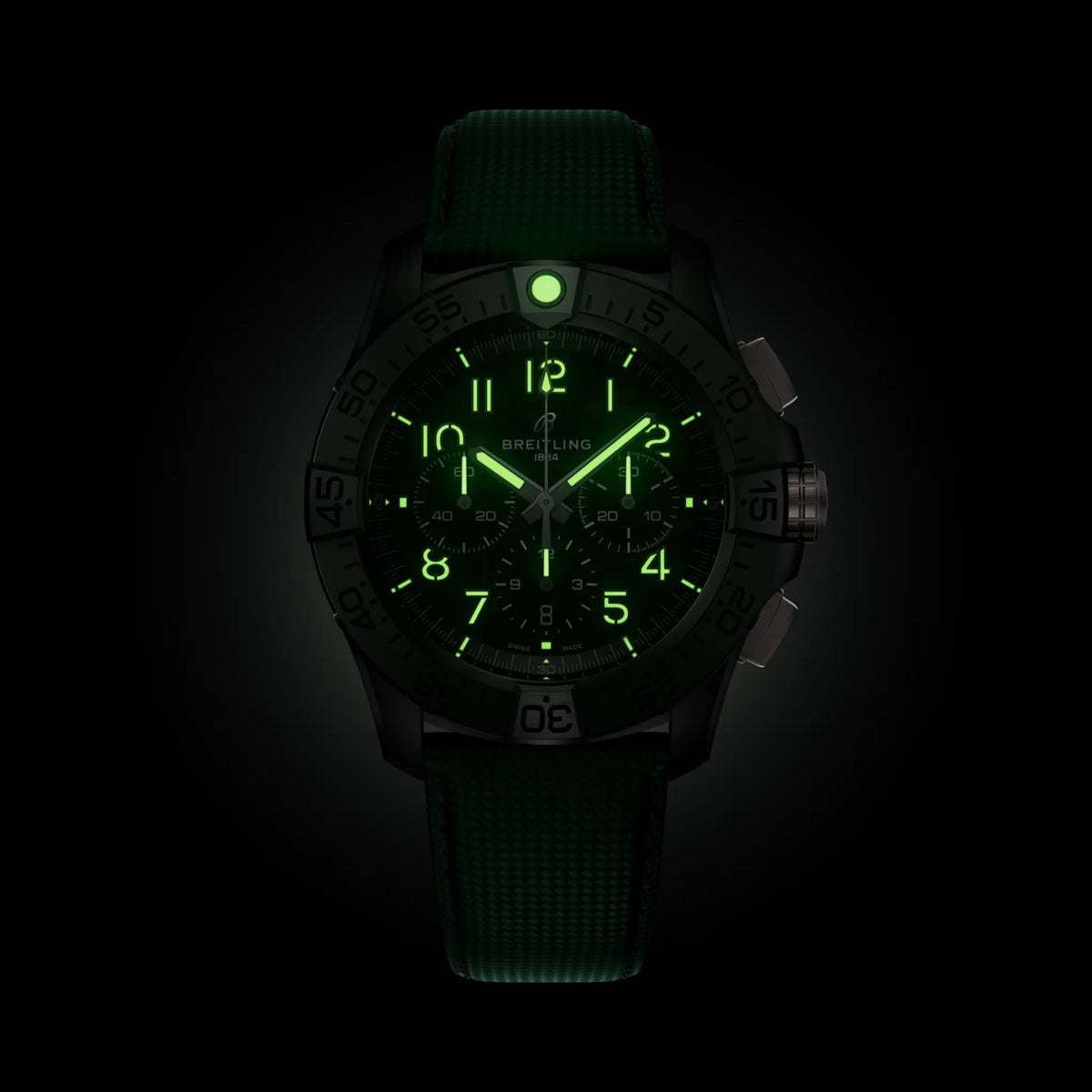 [SIMCHA-TOP500:BREITLING:SB0148101B1X1:06] Breitling Super Avenger B01 Chronograph 46 Night Mission – SB0148101B1X1 official image