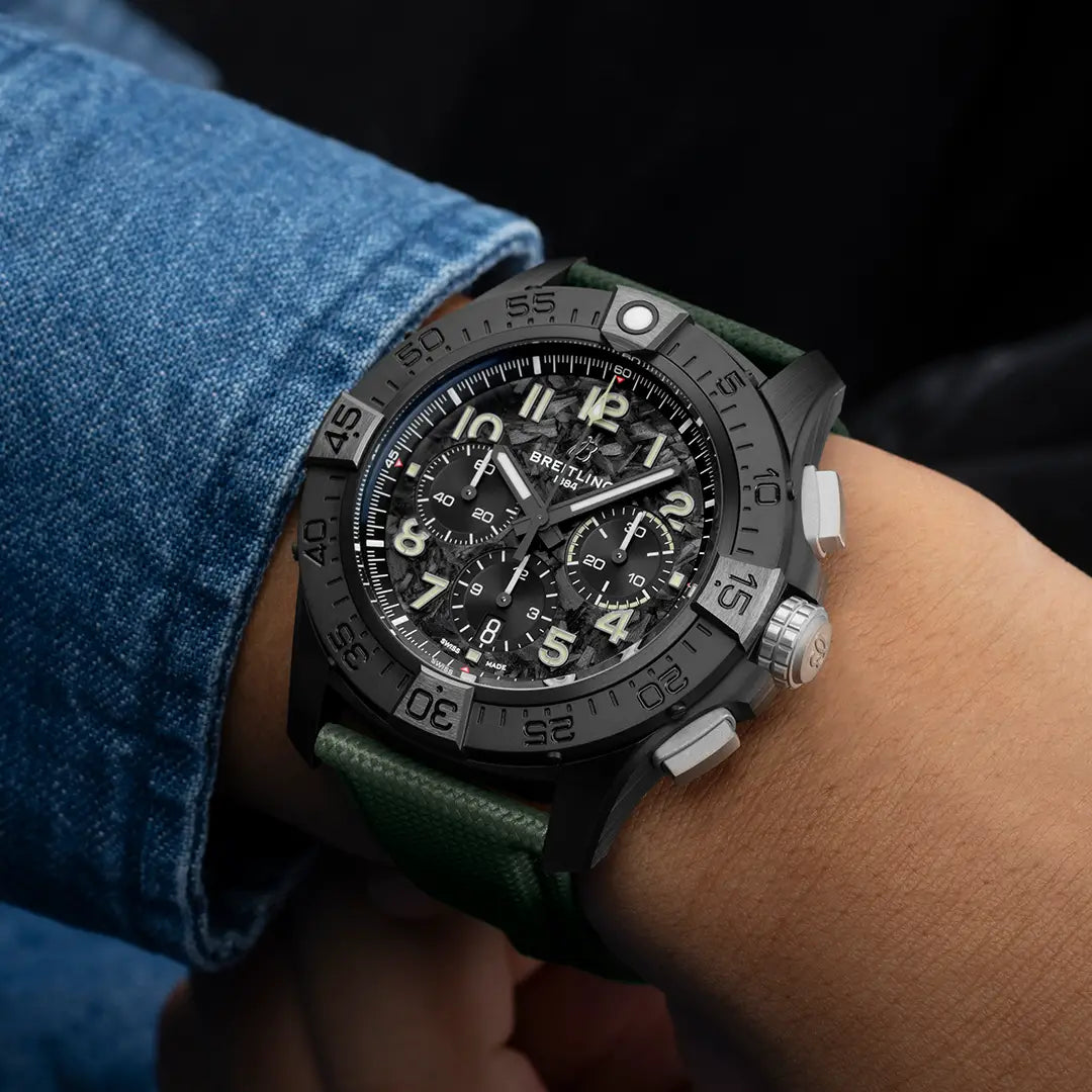 [SIMCHA-TOP500:BREITLING:SB0148101B1X1:05] Breitling Super Avenger B01 Chronograph 46 Night Mission – SB0148101B1X1 official image