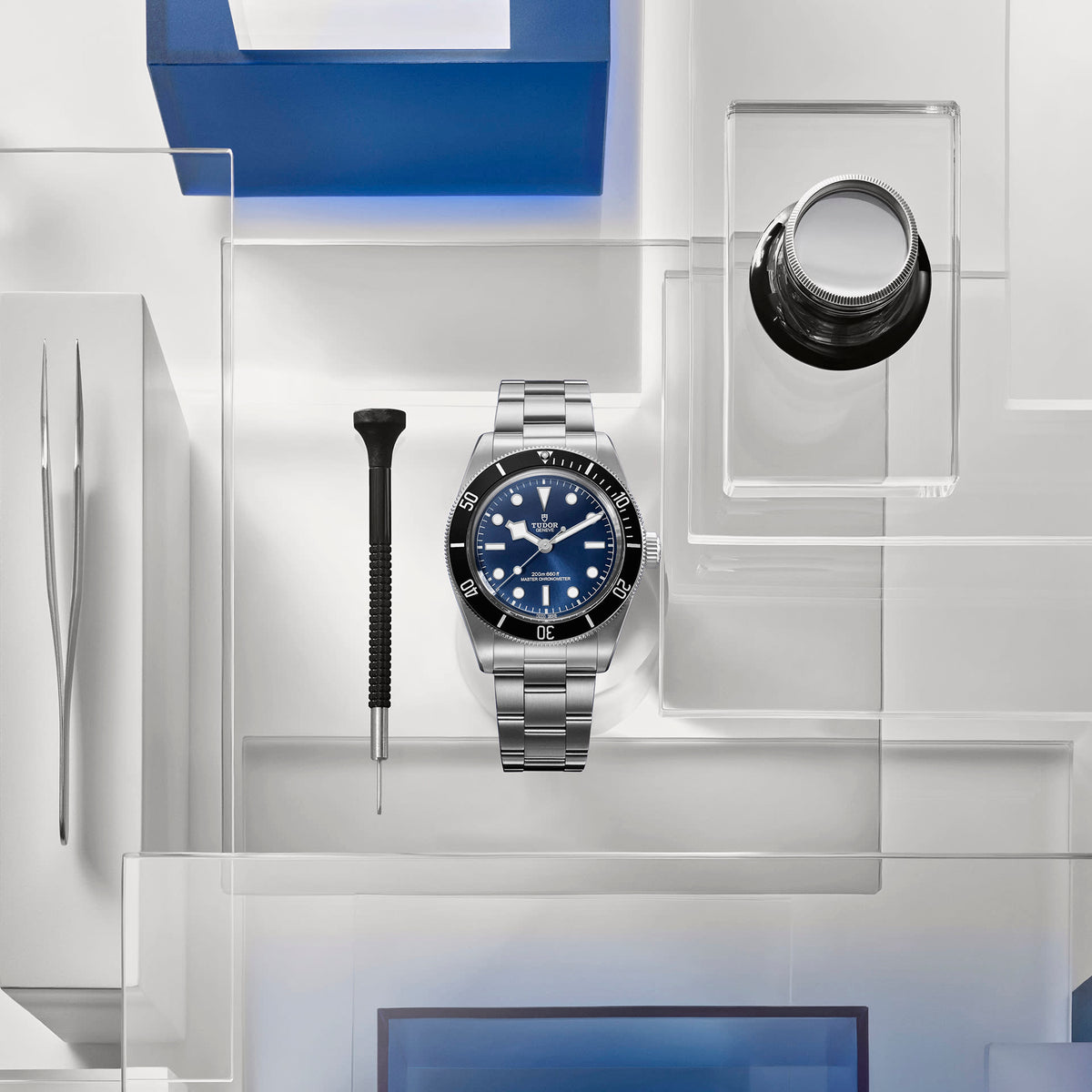 [SIMCHA-TOP500:TUDOR:M7943A1A0NU-0001:07] Black Bay 68 Manufacture Calibre MT5601-U 43mm steel case Blue dial