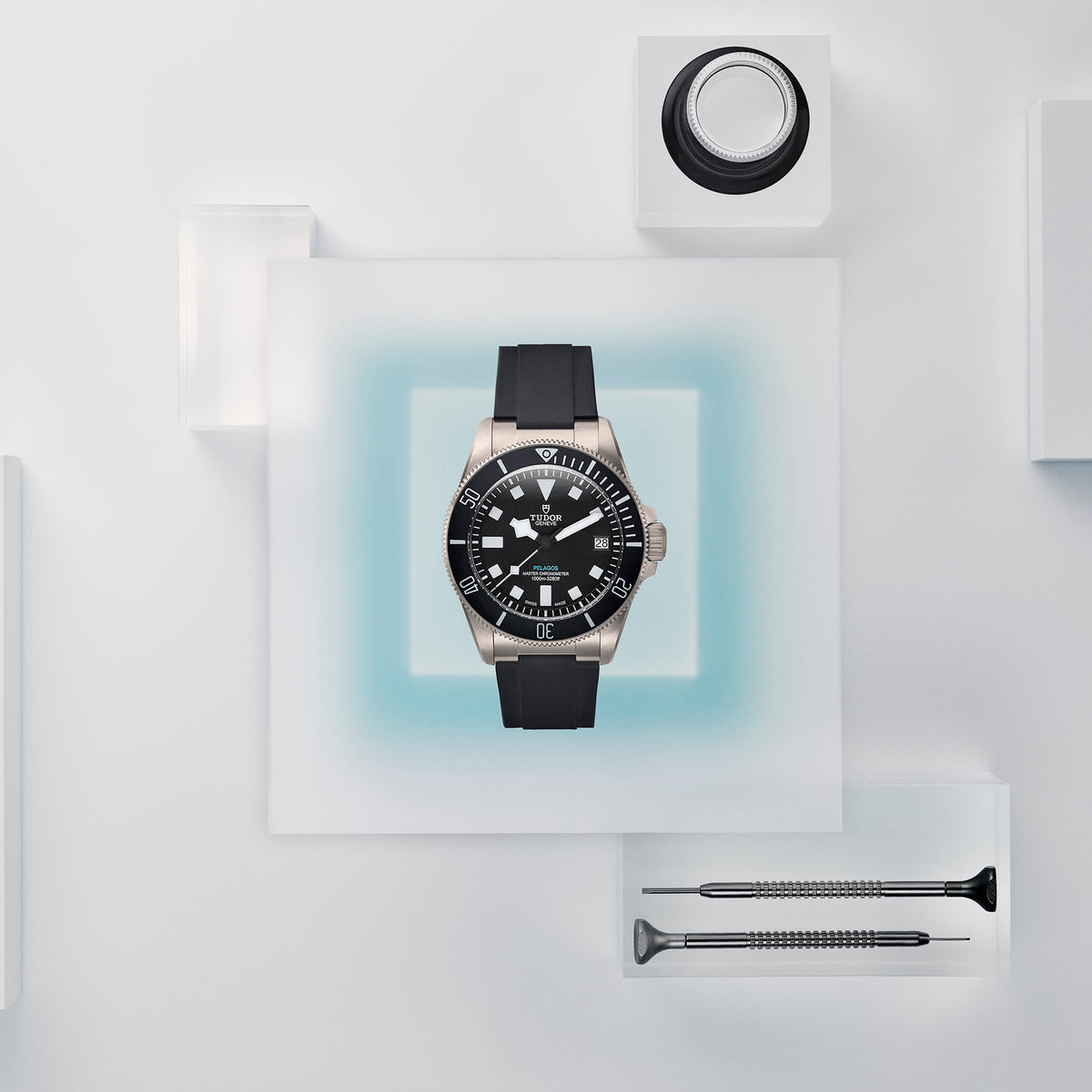 [SIMCHA-TOP500:TUDOR:M2543C1A7NU-0001:10] Pelagos Ultra Manufacture Calibre MT5612-U Unidirectional rotating bezel Titanium bracelet Complimentary strap