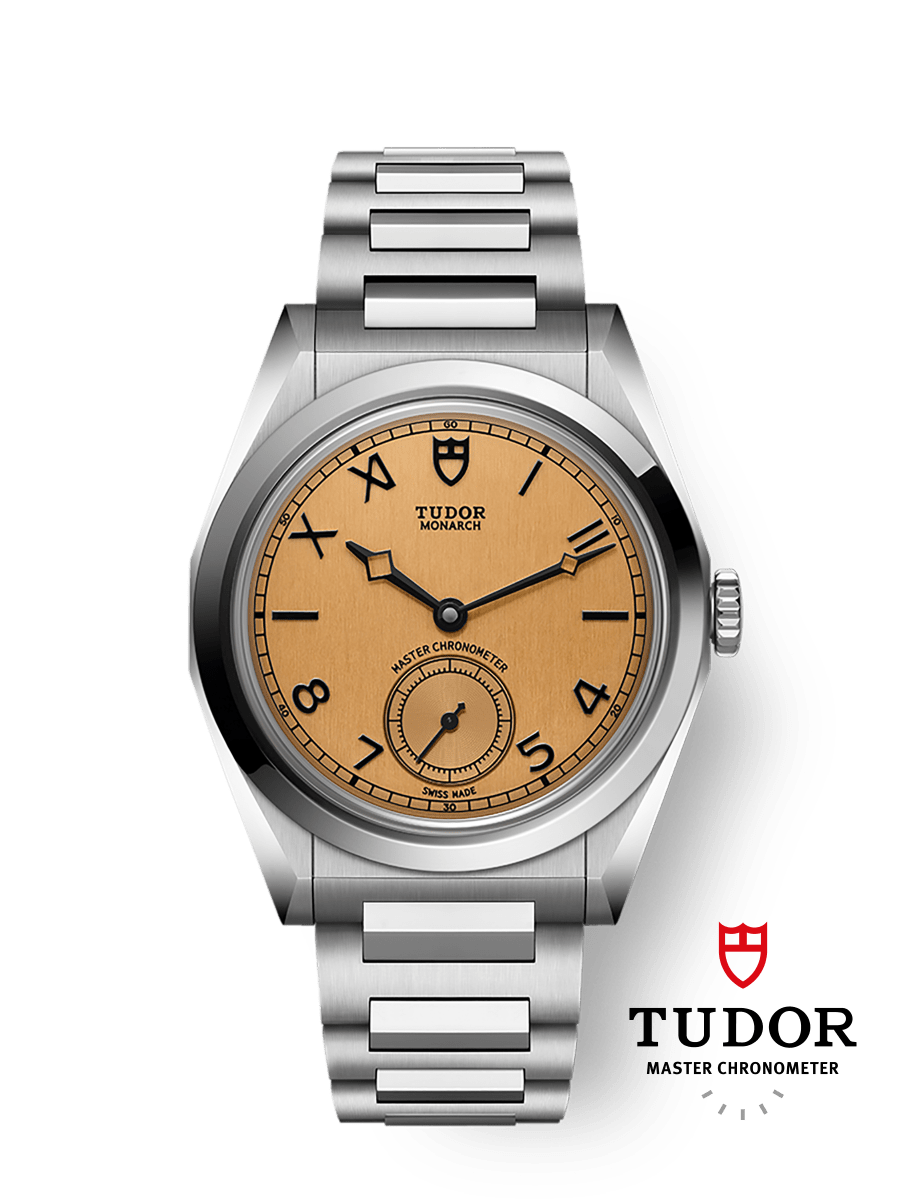 [SIMCHA-TOP500:TUDOR:M2639W1A0U-0001:01] TUDOR Monarch 39mm steel case Dark champagne-colour