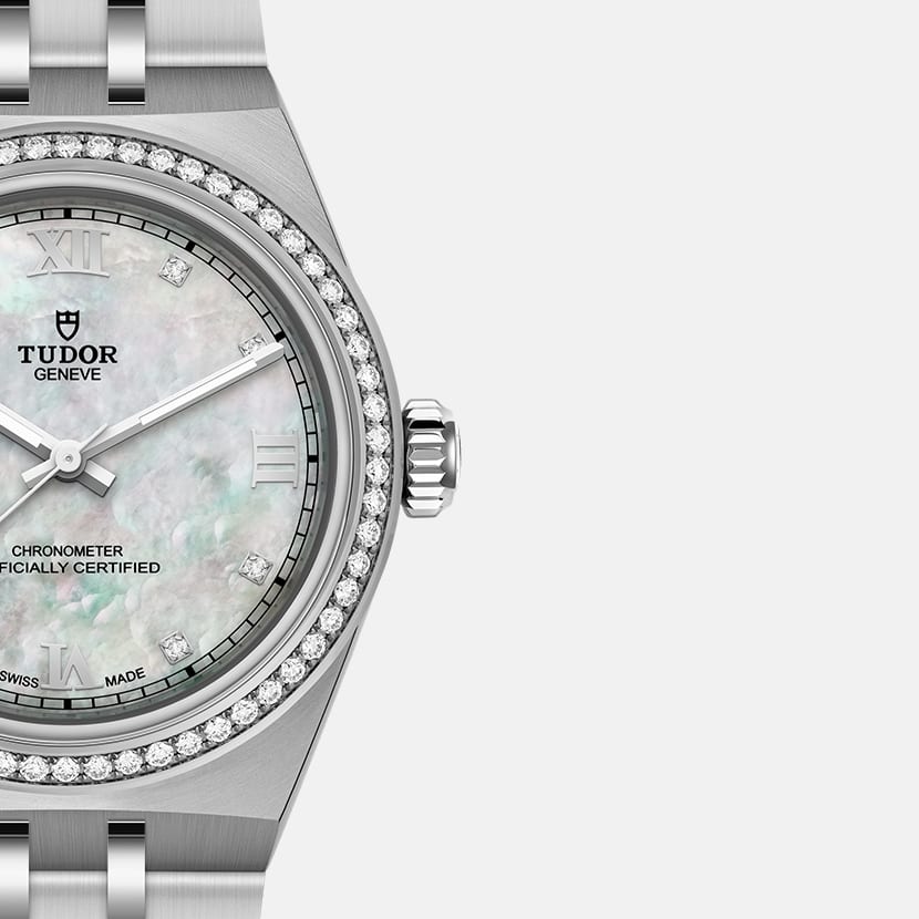 [SIMCHA-TOP500:TUDOR:M2830A1S0-0001:04] TUDOR Royal Manufacture Calibre MT5201 30mm steel case Mother-of-pearl dial