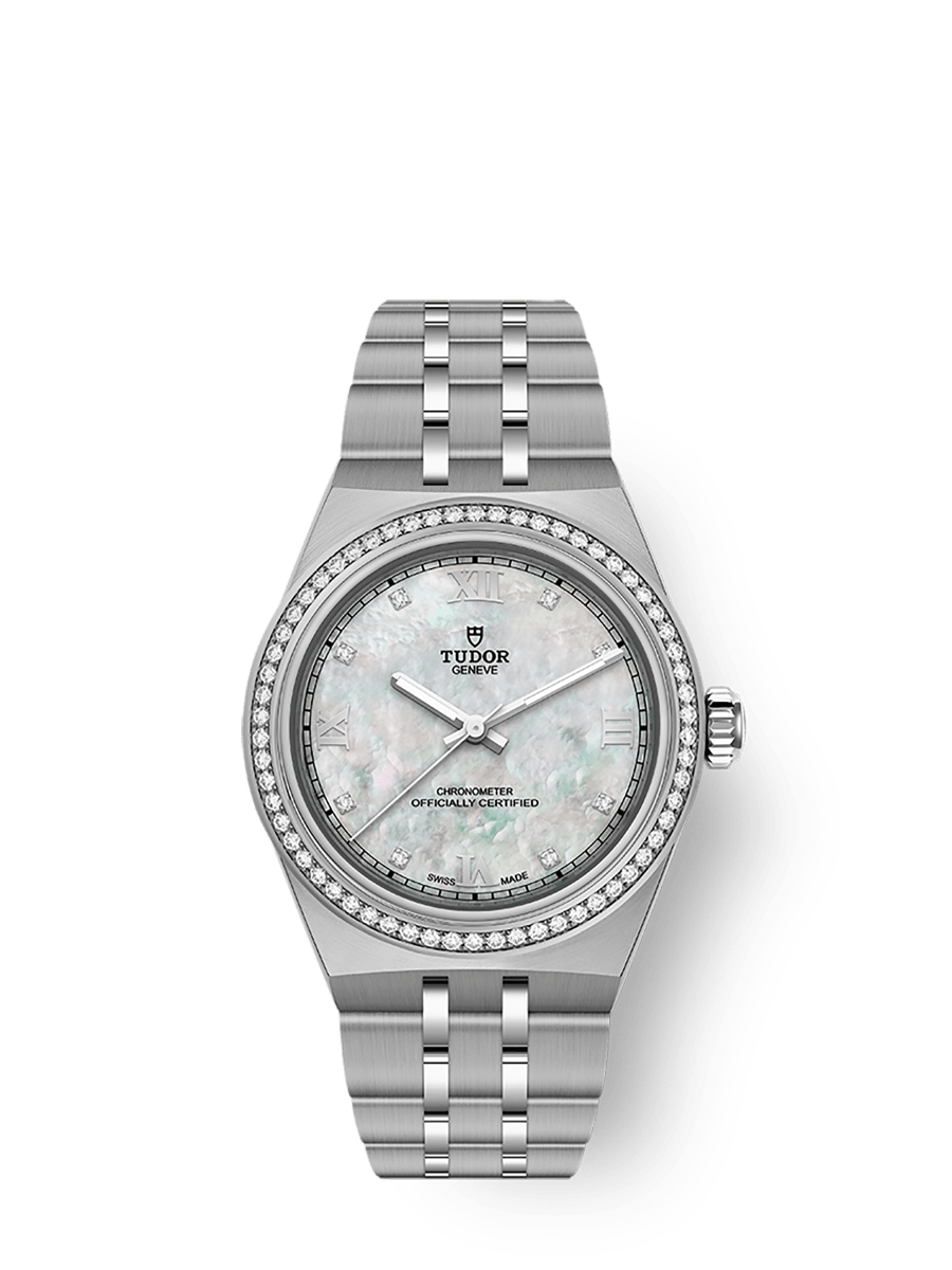 [SIMCHA-TOP500:TUDOR:M2830A1S0-0001:01] TUDOR Royal 30mm steel case Mother-of-pearl dial
