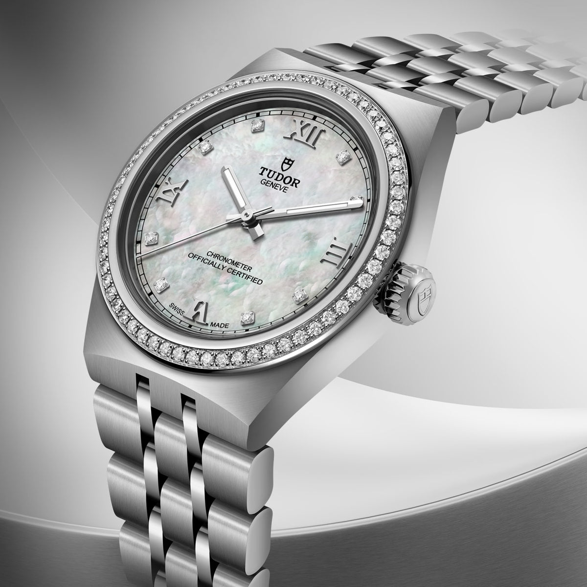 [SIMCHA-TOP500:TUDOR:M2830A1S0-0001:03] TUDOR Royal Manufacture Calibre MT5201 30mm steel case Mother-of-pearl dial
