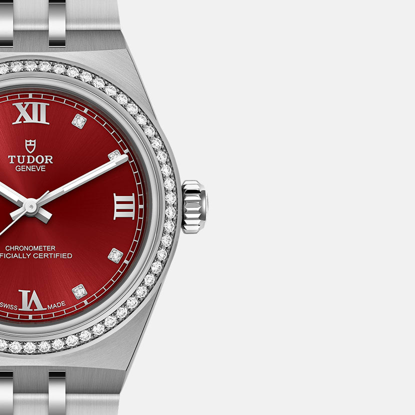 [SIMCHA-TOP500:TUDOR:M2830A1S0-0002:03] TUDOR Royal Manufacture Calibre MT5201 30mm steel case Burgundy dial
