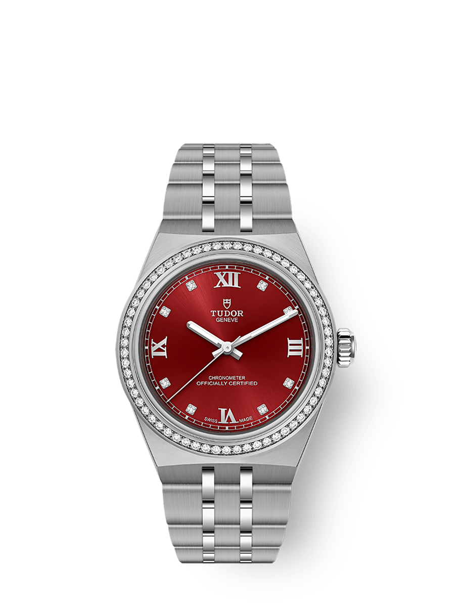 [SIMCHA-TOP500:TUDOR:M2830A1S0-0002:01] TUDOR Royal 30mm steel case Burgundy dial