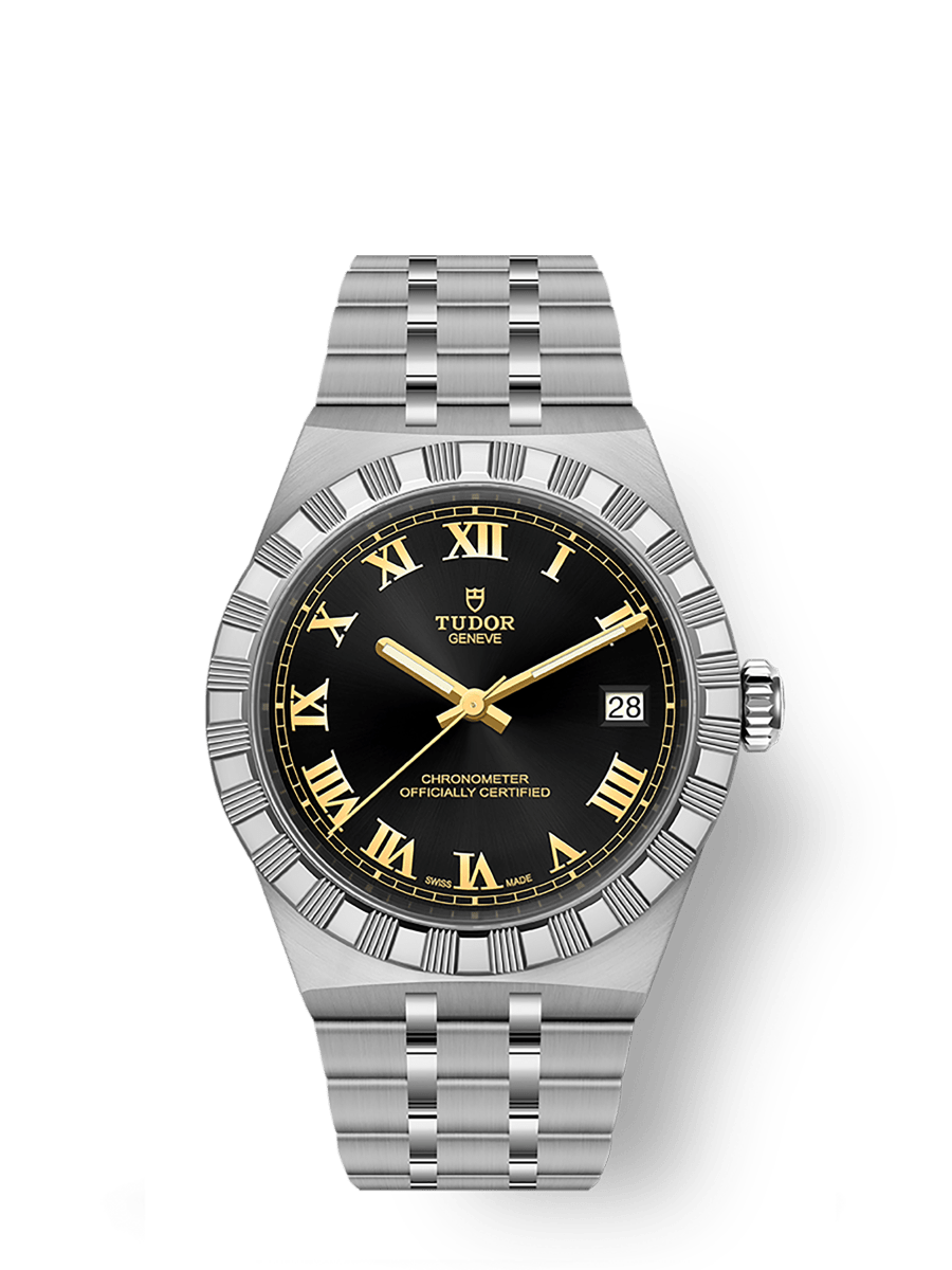 TUDOR Royal 36mm Automatic Black dial Dial Stainless Steel Bracelet Watch