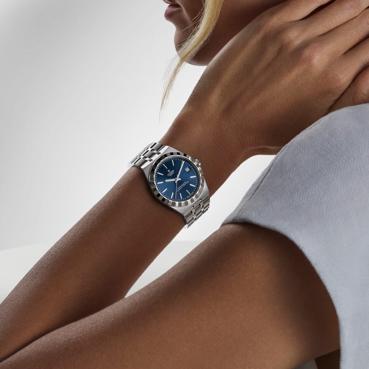 TUDOR Royal 36mm Automatic Blue dial Dial Stainless Steel Bracelet Watch