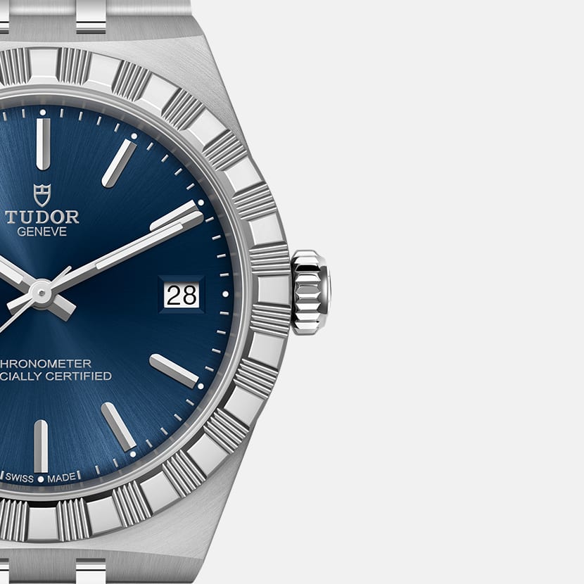 TUDOR Royal 36mm Automatic Blue dial Dial Stainless Steel Bracelet Watch