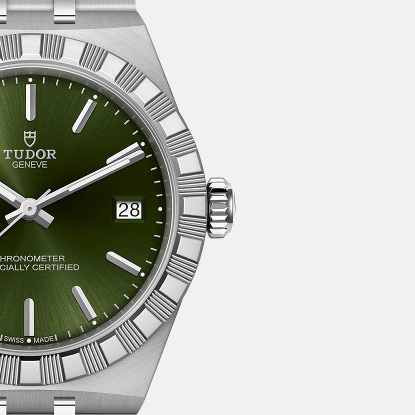 TUDOR Royal 36mm Automatic Green dial Dial Stainless Steel Bracelet Watch
