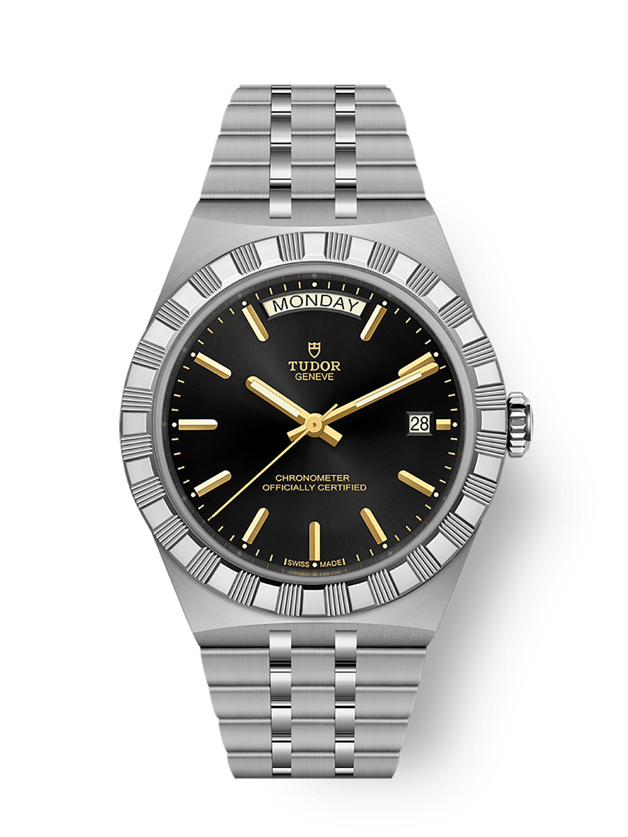 TUDOR Royal 40mm Automatic Black dial Dial Stainless Steel Bracelet Watch