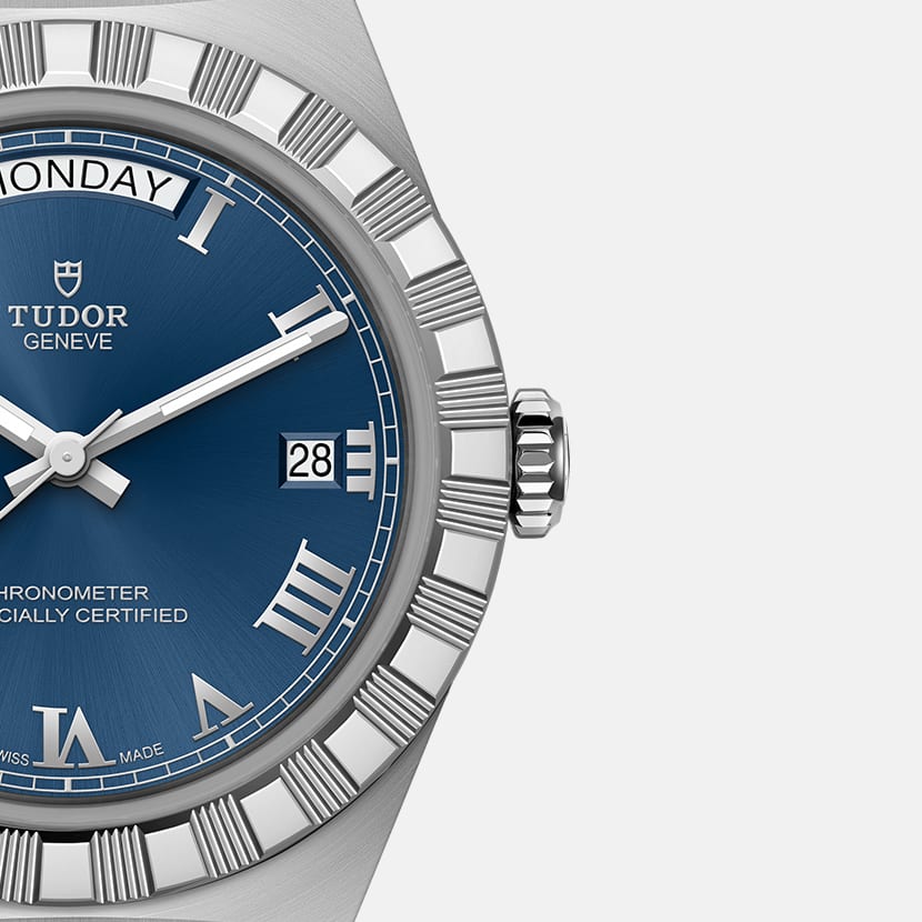 TUDOR Royal 40mm Automatic Blue dial Dial Stainless Steel Bracelet Watch