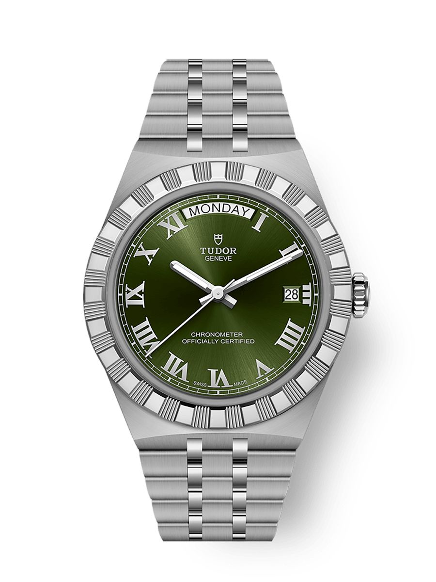 TUDOR Royal 40mm Automatic Green dial Dial Stainless Steel Bracelet Watch