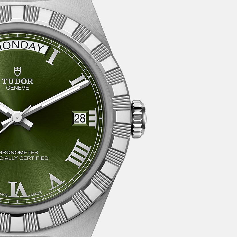 TUDOR Royal 40mm Automatic Green dial Dial Stainless Steel Bracelet Watch