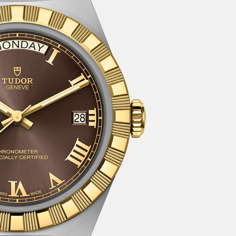 [SIMCHA-TOP500:TUDOR:M2840D1A3-0001:03] TUDOR Royal Manufacture Calibre MT5633 40mm steel and yellow gold case Steel and yellow gold bracelet