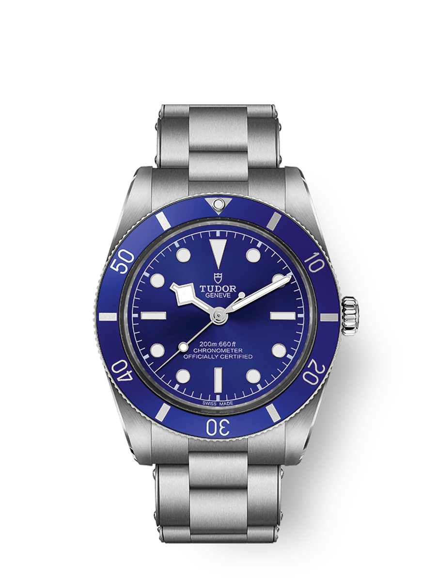 [SIMCHA-TOP500:TUDOR:M79000B-0001:01] Black Bay 54 37mm steel case Steel bracelet