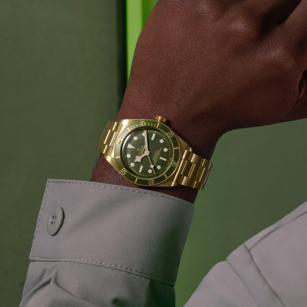 [SIMCHA-TOP500:TUDOR:M79018V-0006:03] Black Bay 58 18K Manufacture Calibre MT5400 39mm yellow gold case Yellow gold bracelet