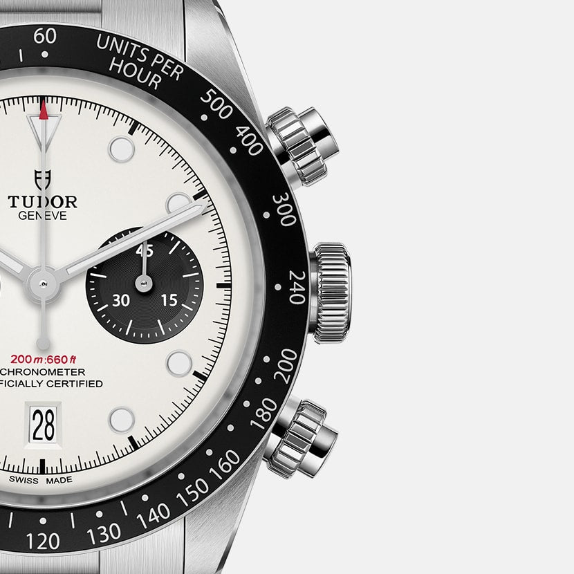 [SIMCHA-TOP500:TUDOR:M79360N-0012:03] Black Bay Chrono Manufacture Calibre MT5813 41mm steel case Steel bracelet