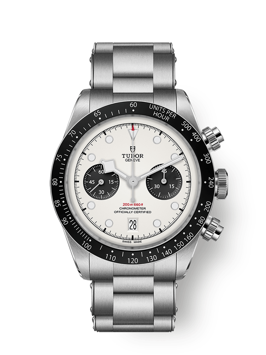 [SIMCHA-TOP500:TUDOR:M79360N-0012:01] Black Bay Chrono 41mm steel case Steel bracelet