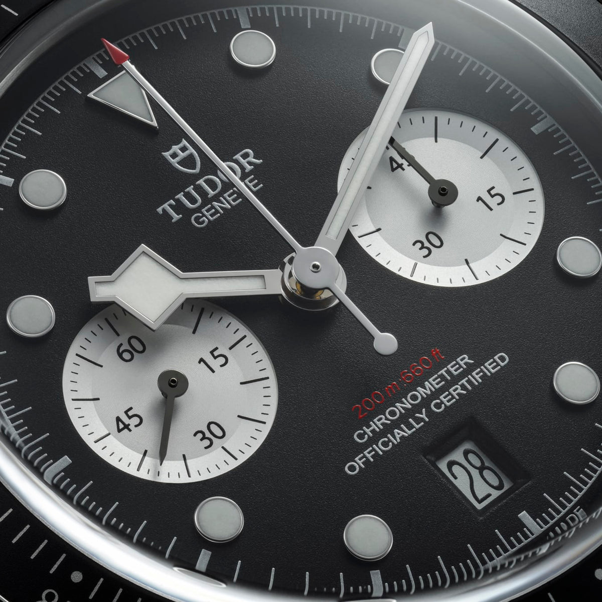 [SIMCHA-TOP500:TUDOR:M79360N-0013:05] Black Bay Chrono Manufacture Calibre MT5813 41mm steel case Steel bracelet