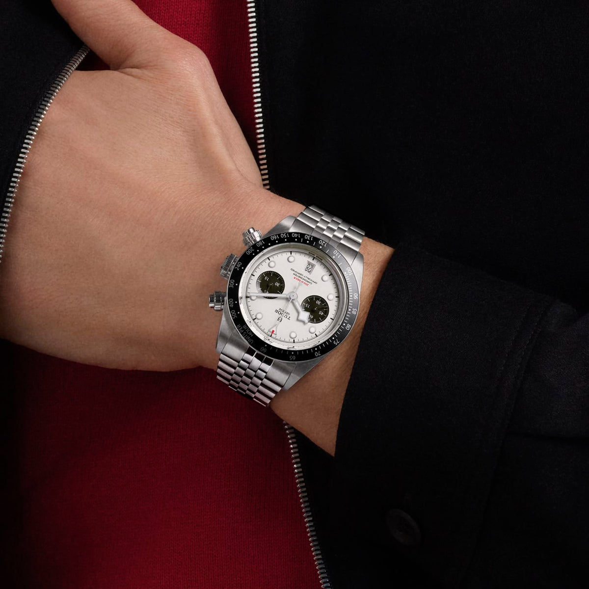 [SIMCHA-TOP500:TUDOR:M79360N-0014:03] Black Bay Chrono Manufacture Calibre MT5813 41mm steel case Steel bracelet
