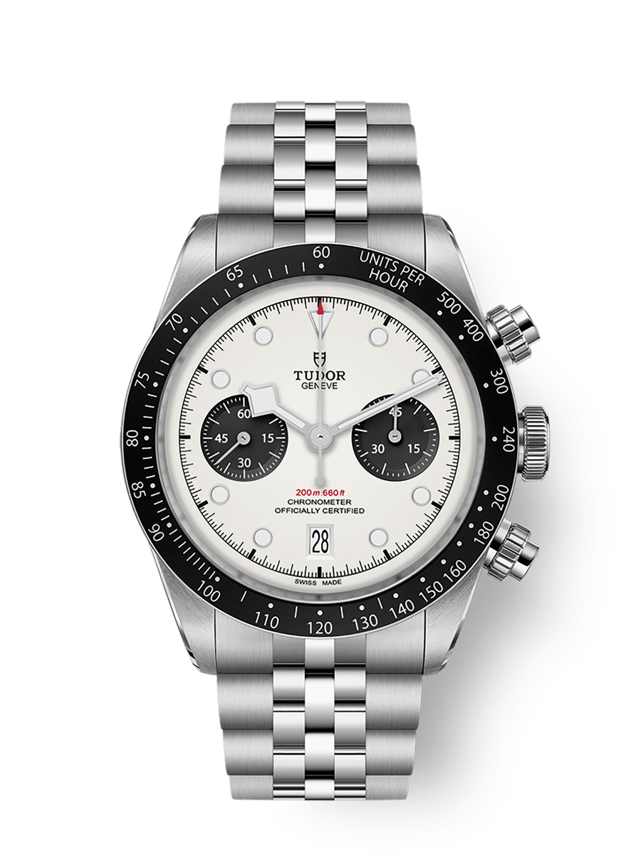 [SIMCHA-TOP500:TUDOR:M79360N-0014:01] Black Bay Chrono 41mm steel case Steel bracelet