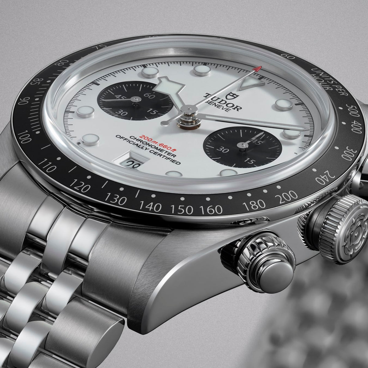 [SIMCHA-TOP500:TUDOR:M79360N-0014:05] Black Bay Chrono Manufacture Calibre MT5813 41mm steel case Steel bracelet