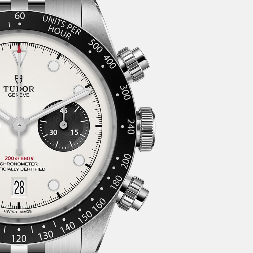[SIMCHA-TOP500:TUDOR:M79360N-0014:06] Black Bay Chrono Manufacture Calibre MT5813 41mm steel case Steel bracelet