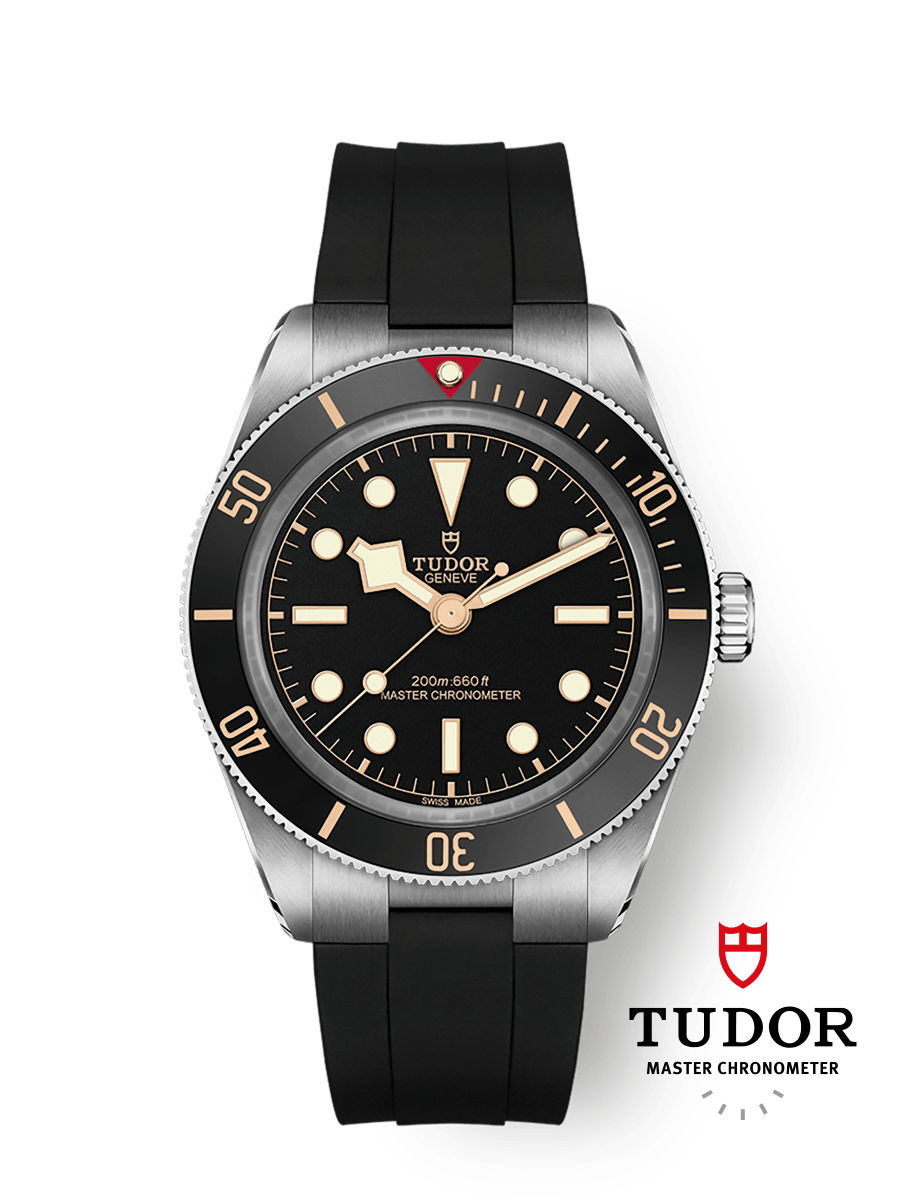 [SIMCHA-TOP500:TUDOR:M7939A1A0NU-0003:01] Black Bay 58 39mm steel case Rubber strap