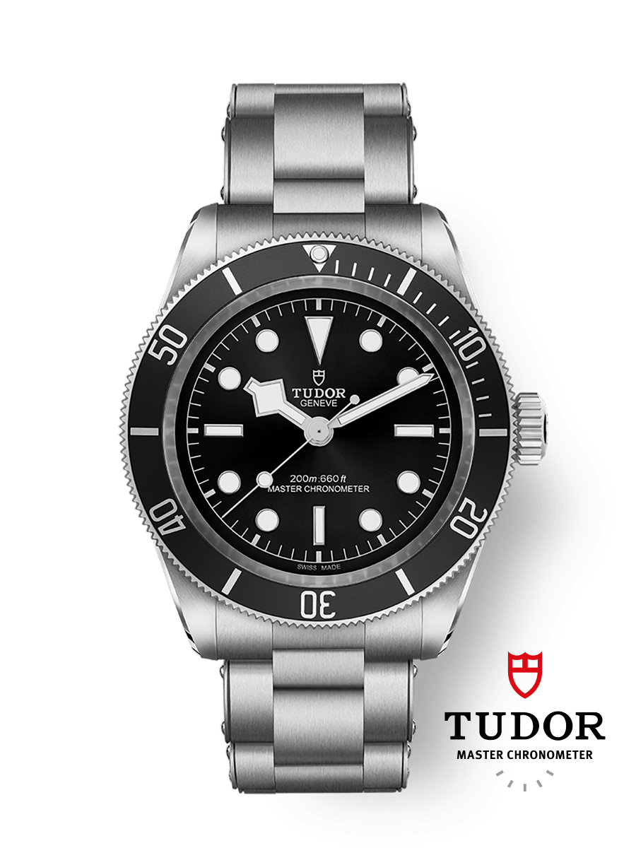 [SIMCHA-TOP500:TUDOR:M7941A1A0NU-0001:01] Black Bay 41mm steel case Steel bracelet