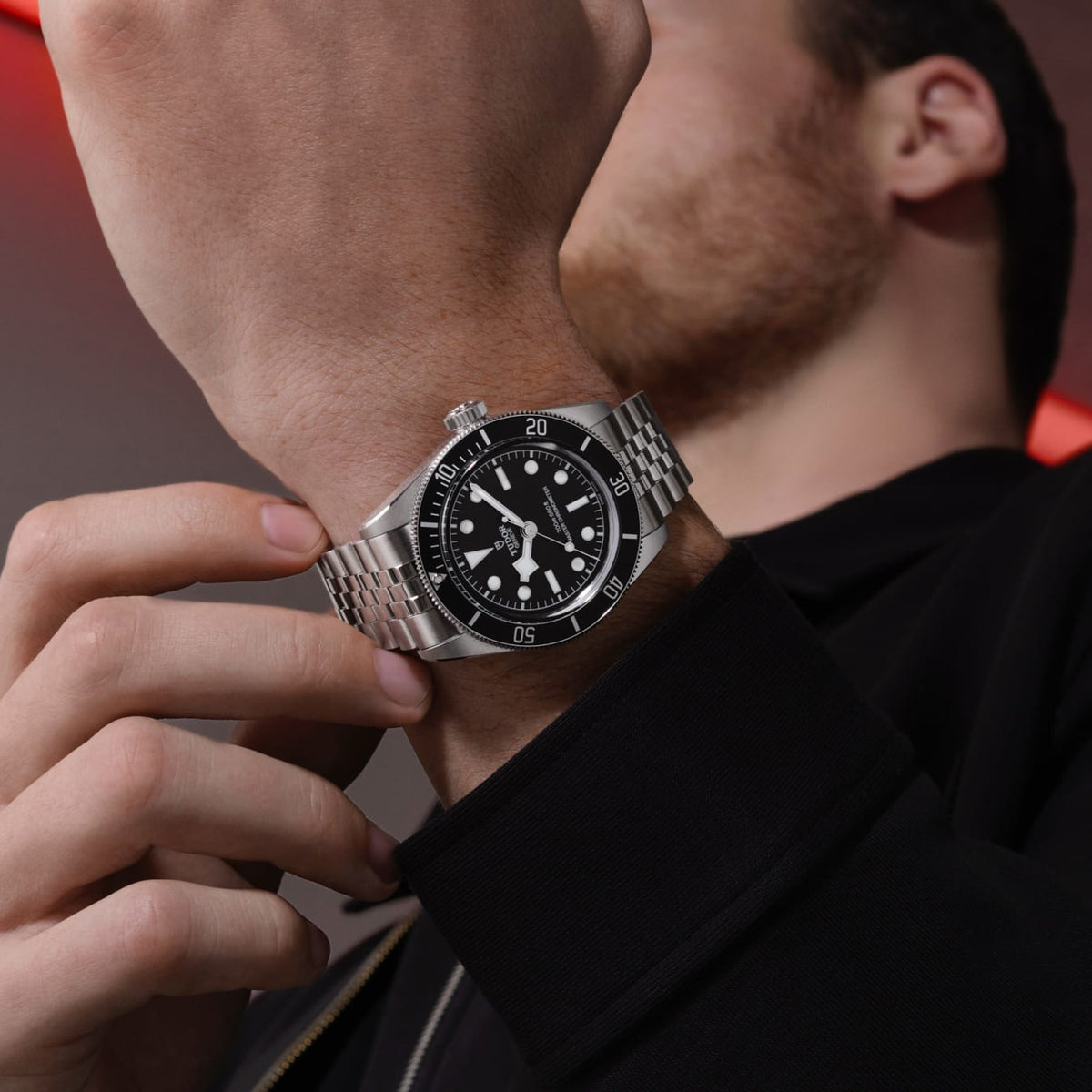 [SIMCHA-TOP500:TUDOR:M7941A1A0NU-0003:03] Black Bay Manufacture Calibre MT5602-U 41mm steel case Steel bracelet
