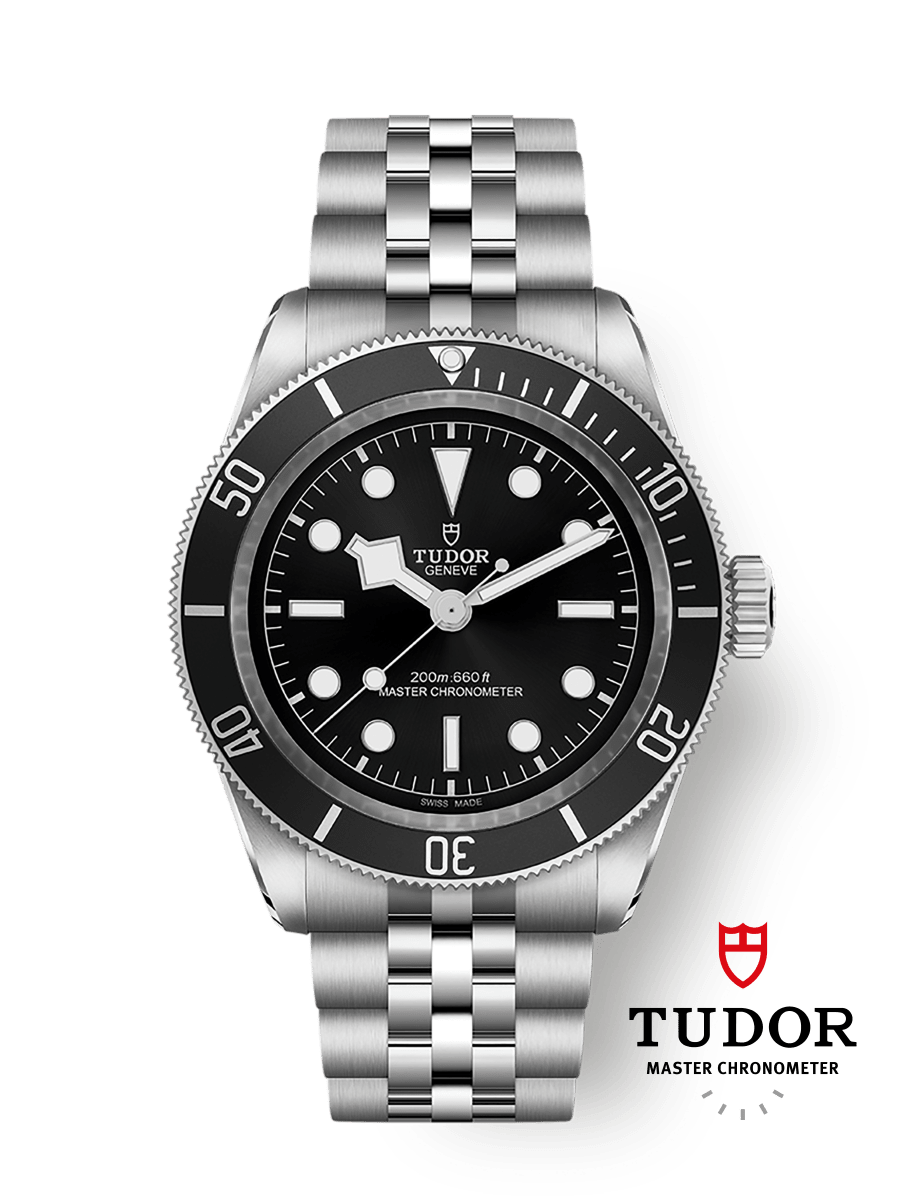 [SIMCHA-TOP500:TUDOR:M7941A1A0NU-0003:01] Black Bay 41mm steel case Steel bracelet