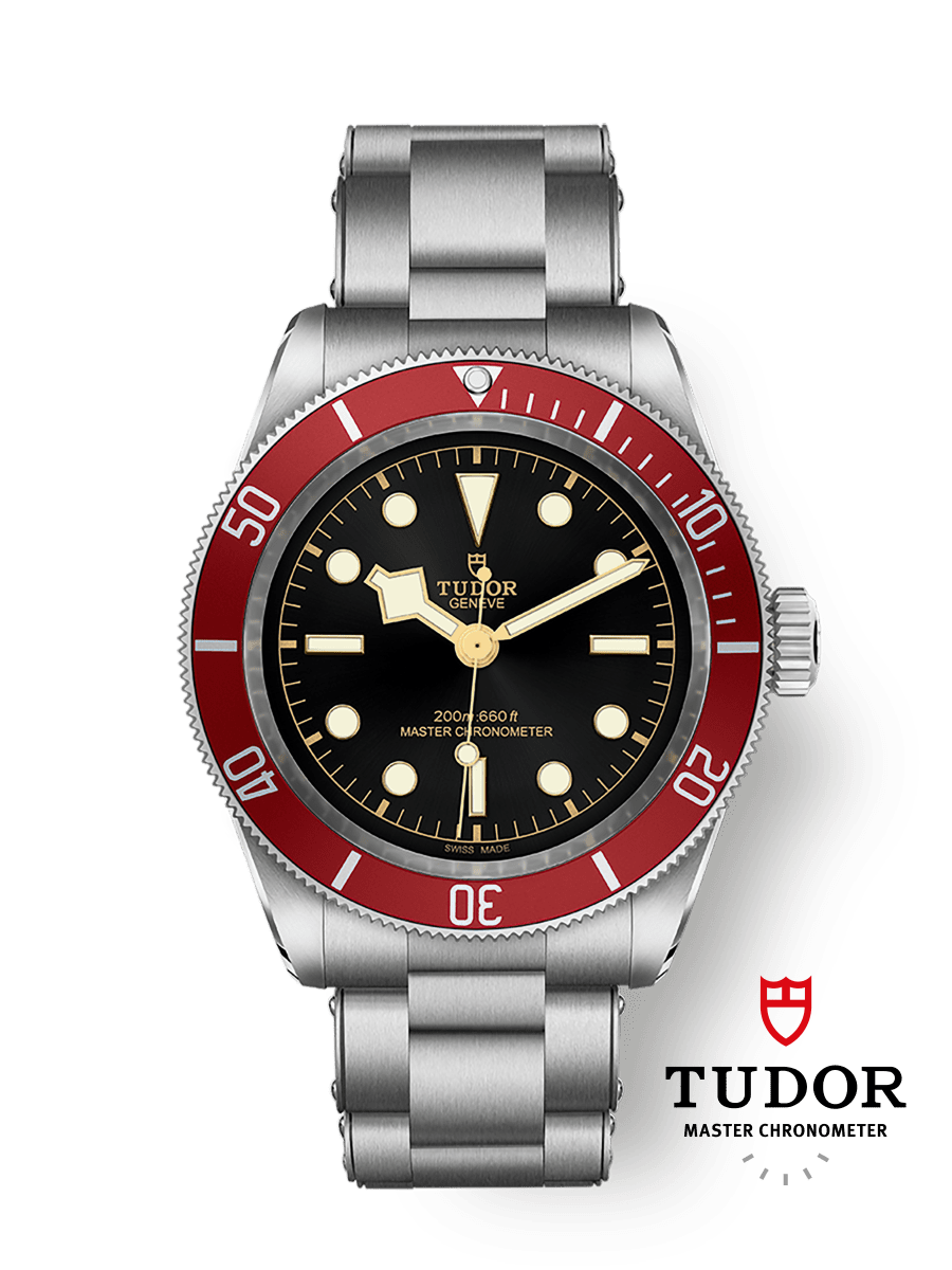[SIMCHA-TOP500:TUDOR:M7941A1A0RU-0001:01] Black Bay 41mm steel case Steel bracelet