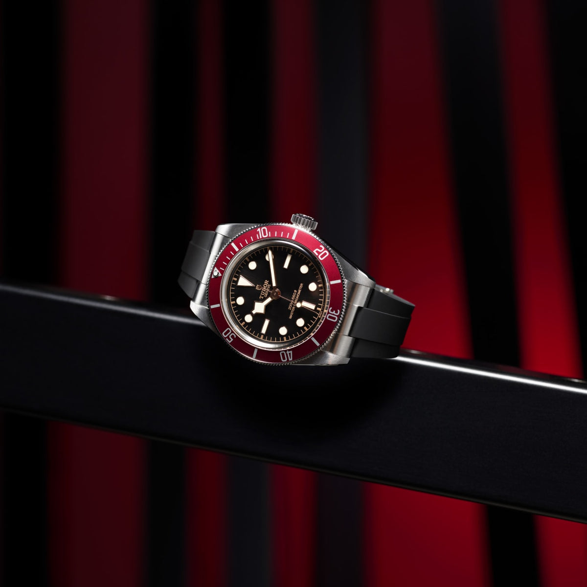 [SIMCHA-TOP500:TUDOR:M7941A1A0RU-0002:04] Black Bay Manufacture Calibre MT5602-U 41mm steel case Black rubber strap