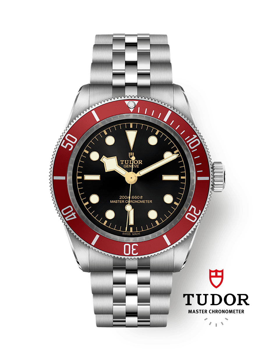 [SIMCHA-TOP500:TUDOR:M7941A1A0RU-0003:01] Black Bay 41mm steel case Steel bracelet