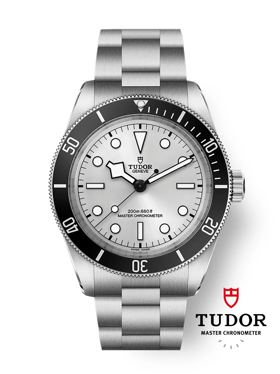 [SIMCHA-TOP500:TUDOR:M7943A1A0NU-0002:01] Black Bay 68 43mm steel case Silver dial