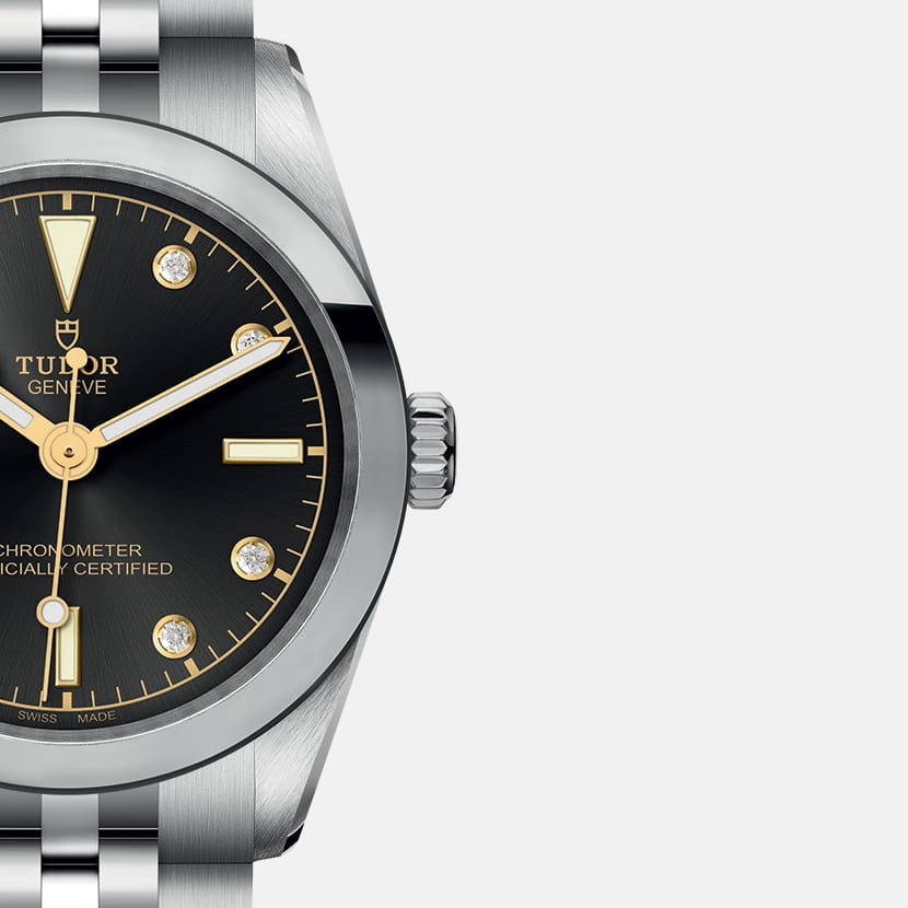 [SIMCHA-TOP500:TUDOR:M79600-0004:03] Black Bay One 31 Manufacture Calibre MT5201 31mm steel case Steel bracelet