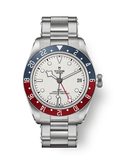 [SIMCHA-TOP500:TUDOR:M79830RB-0010:02] Black Bay GMT Manufacture Calibre MT5652 41mm steel case Rivet steel bracelet