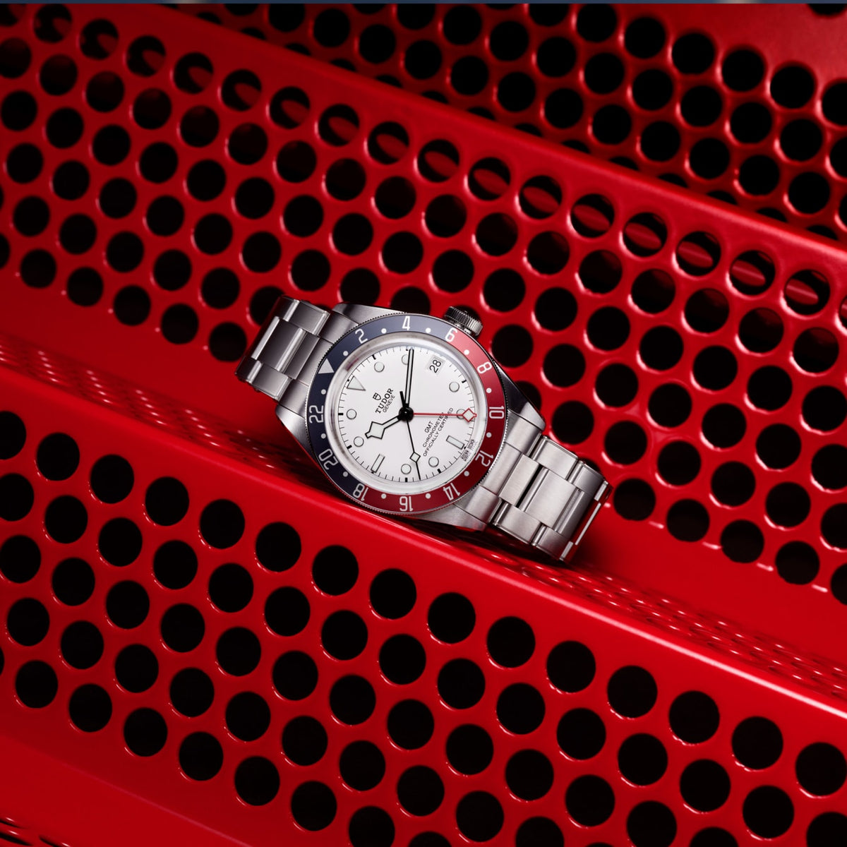 [SIMCHA-TOP500:TUDOR:M79830RB-0010:05] Black Bay GMT Manufacture Calibre MT5652 41mm steel case Rivet steel bracelet