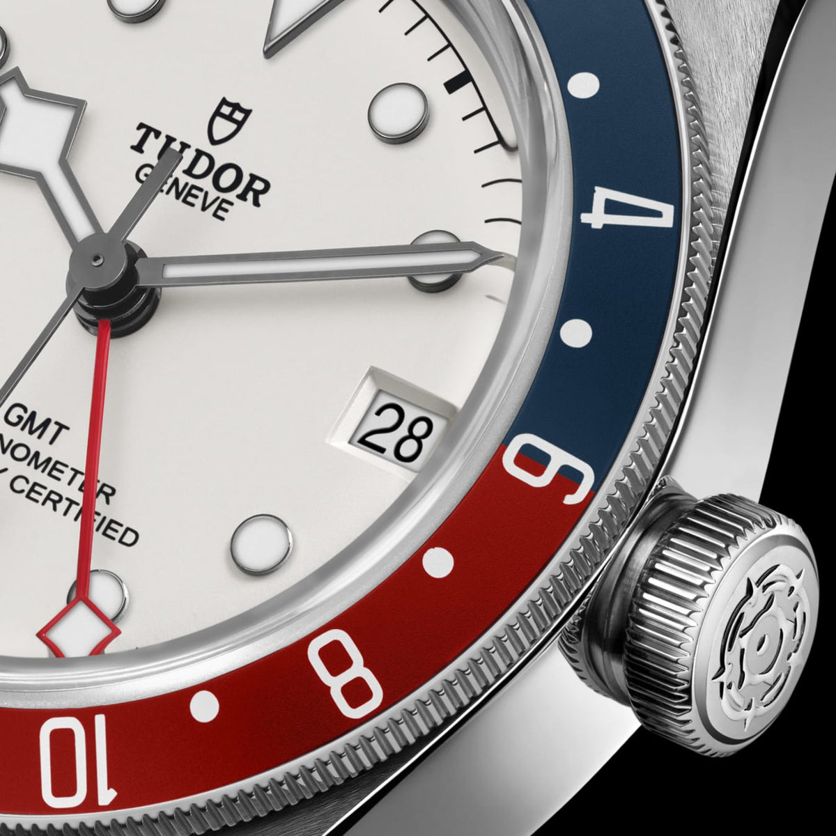 [SIMCHA-TOP500:TUDOR:M79830RB-0010:06] Black Bay GMT Manufacture Calibre MT5652 41mm steel case Rivet steel bracelet
