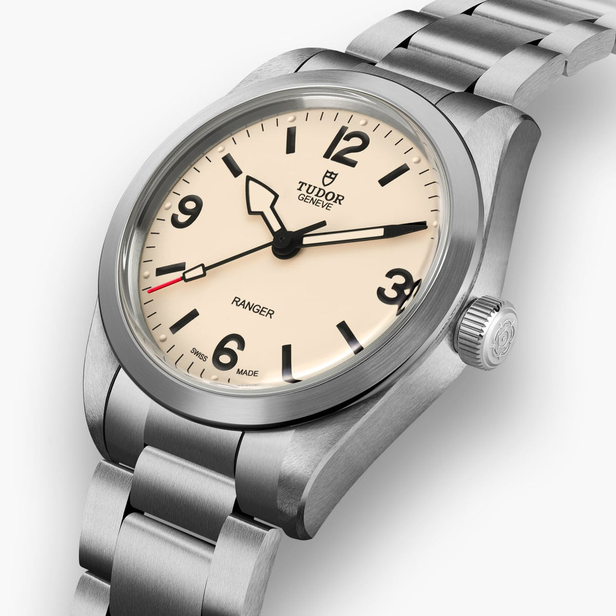 TUDOR Ranger 36mm Automatic Beige Dial Steel Bracelet Watch