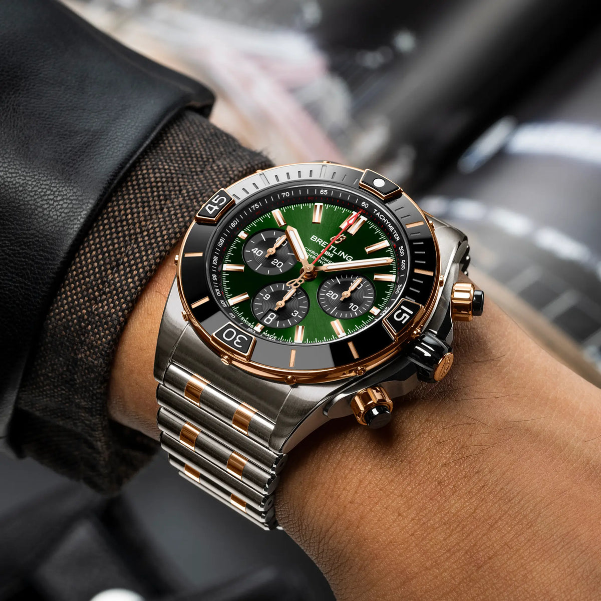 [SIMCHA-TOP500:BREITLING:UB0136251L1U1:05] Breitling Super Chronomat B01 44 – UB0136251L1U1 official image