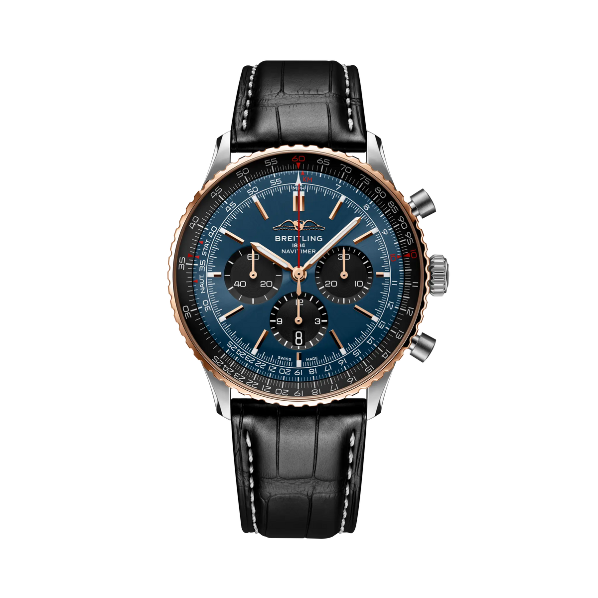 [SIMCHA-TOP500:BREITLING:UB01372A1C1P1:01] Breitling Navitimer B01 Chronograph 46 – UB01372A1C1P1 official image